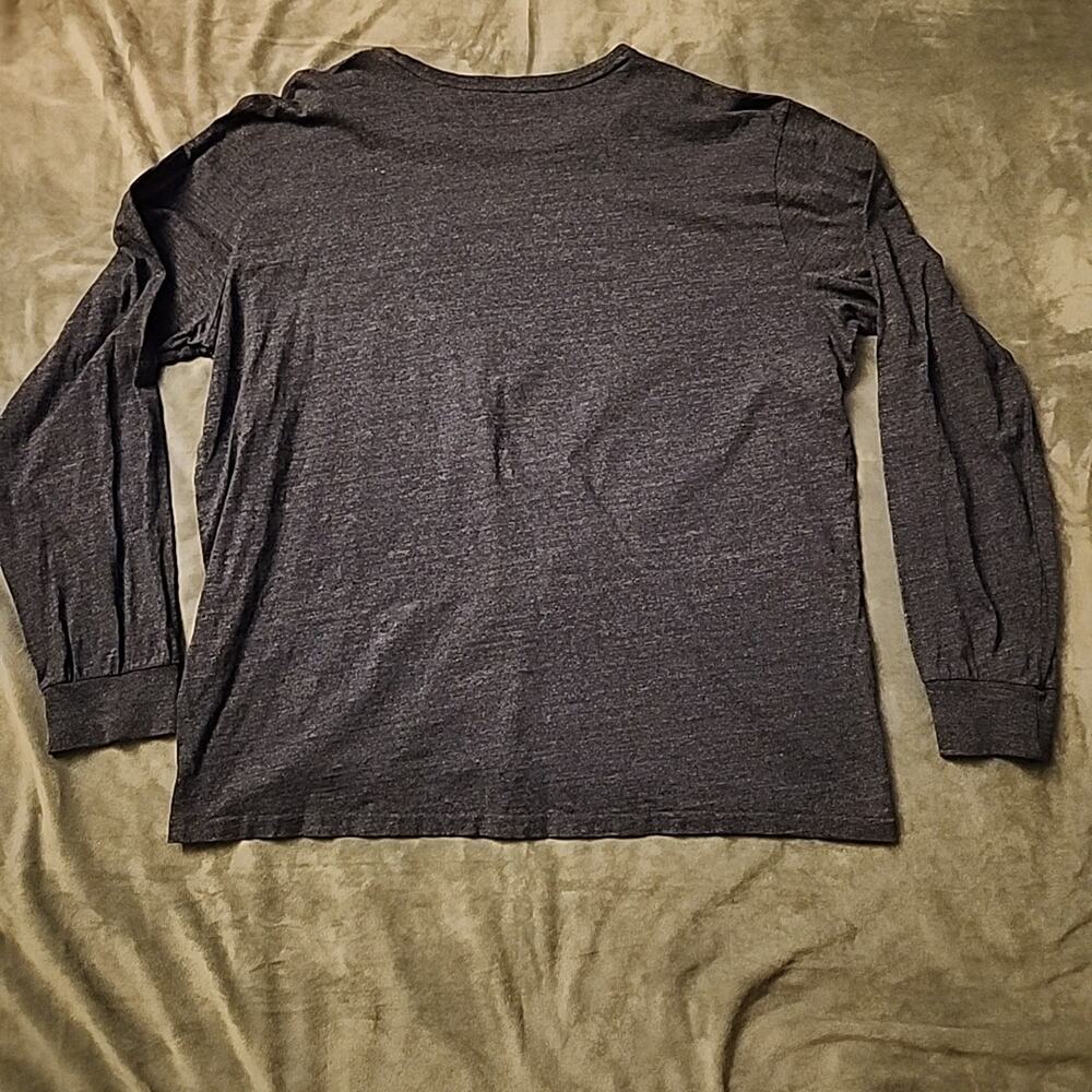 Polo Ralph Lauren Men's Heather Blue Long Sleeve Pocket Tee Shirt Size 2XL - Picture 10 of 10